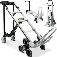 Keoslpy 1000 Lbs Aluminum Hand Truck 3 in 1 Heavy Duty Convertible Dolly Cart