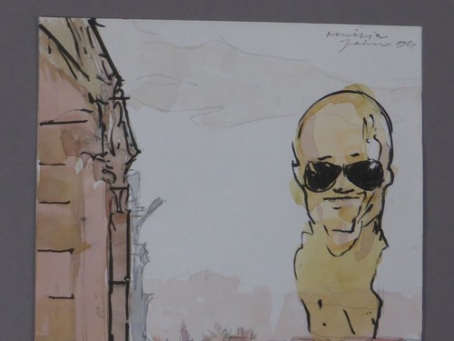 Thomas John (1957-2021) Estudió con Rudolf Schoof dibujo graffiti estilo (67) - Imagen 3 de 6
