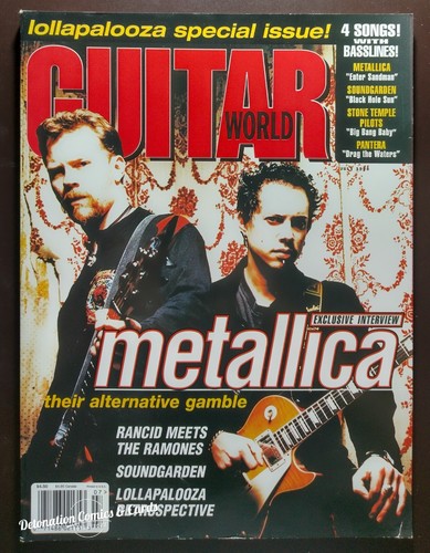 Guitar World Magazine (July 1996) (Metallica)