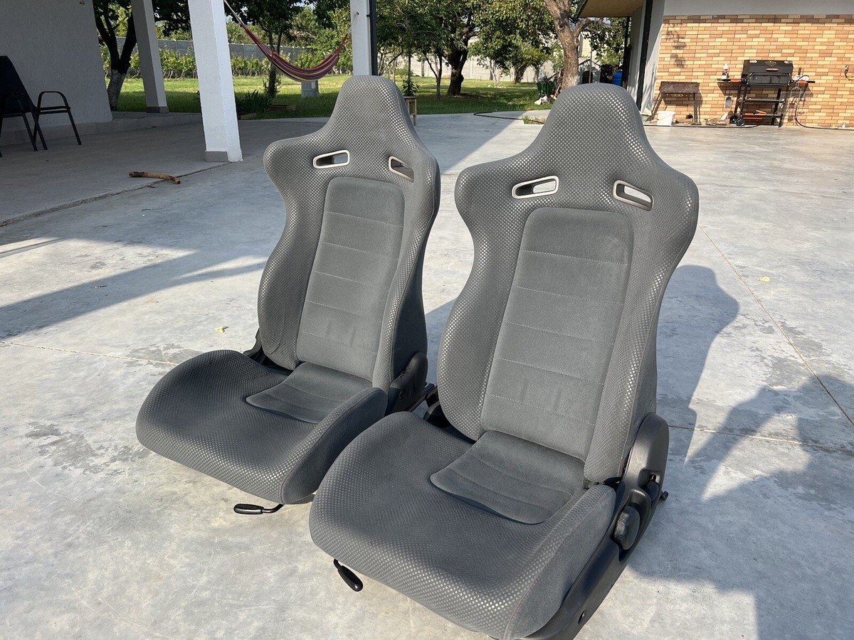 Genuine Nissan Skyline R34 GTR BNR34 Bucket Seat Set Gray eBay