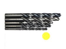 PRECISION TWIST DRILL ASSORTED SIZES JOBBER DRILLS  ** LOT OF 5