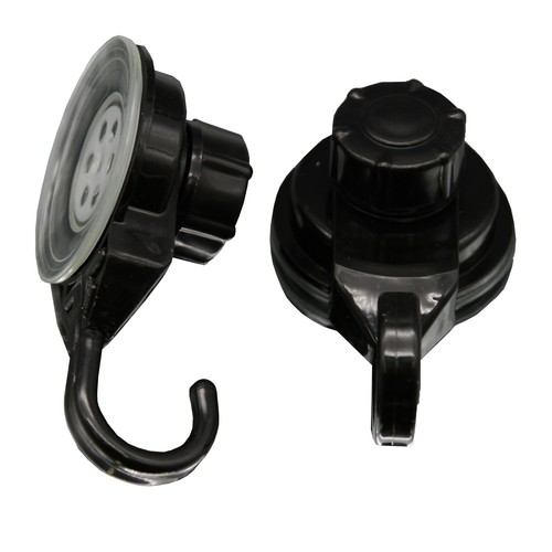 Set of 2 Strong Hold Vacuum Suction Cup Hooks for Shower & Kitchen - Picture 8 of 31
