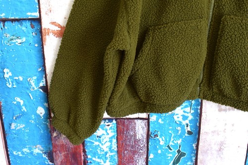 Women's Old Navy Oversized Sherpa Full Zip Long Sleeve SIZE 2X Conifer NEW - Picture 6 of 11