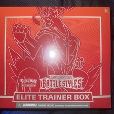 Pokémon TCG Sword & Shield 5 Battle Styles Elite Trainer Box Card Game