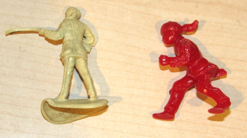 MARX DAVY CROCKETT FIGURE VINTAGE FESS PARKER 1950s Plus Extra Crockett Figure - Picture 4 of 5