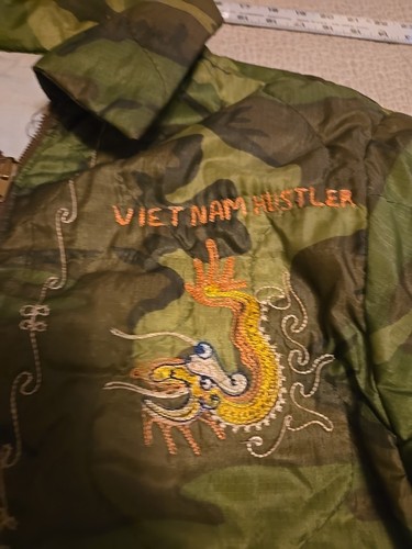 Vintage Vietnam War Tourist Jacket 1969-1971 An Khe 'Will' ERDL Pattern - Bild 4 von 10