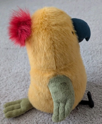 AUTHENTIC Jellycat Budgeby Parrot Gift Plush Cute Stuffed Animal NWT - Picture 6 of 12