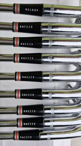 Ben Hogan 1988 Apex Redline*Gold 2-EW RH Iron Set 38" Apex 4 Steel Nice Grips - Picture 11 of 19