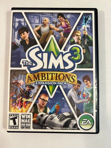 Sims 3: Ambitions (Windows/Mac: Mac and Windows, 2010) - Complete - Picture 1 of 5