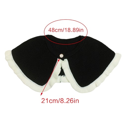 Women Trim Lapel Collar Decorative Spread False Collar Lapel Collar DIY - Picture 8 of 10