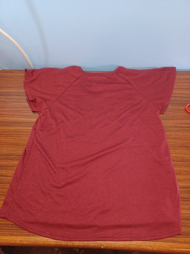 NEW YORK LAUNDRY Short Sleeve Embroidered Floral Top Womens Size Large NWT - Picture 6 of 6