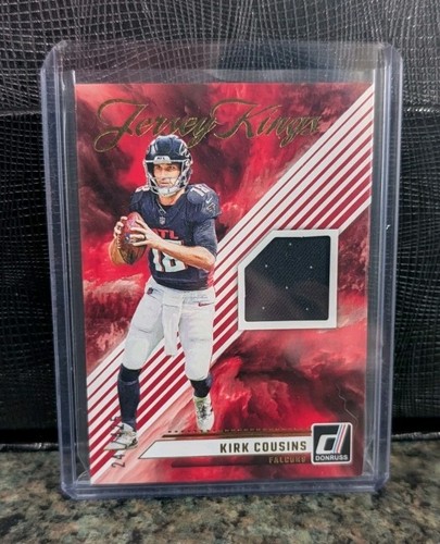 2024 Panini Donruss Jersey Kings Kirk Cousins 290/425 (MEM) Falcons #JK-KCO