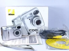 [Working] Nikon COOLPIX 5600 Compact Digital Camera w/ Box SD Card From JAPAN