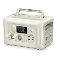 Kompakte Powerstation 600W 299Wh LiFePO4 mit USV für Zuhause & unterwegs