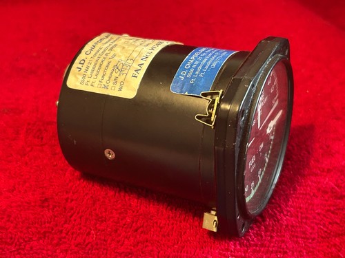 UNITED INSTRUMENTS MANIFOLD PRESSURE FUEL FLOW INDICATOR P/N 6533-1 - Picture 3 of 7