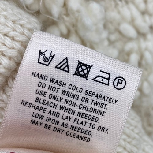 Sleeping on Snow Cardigan Sweater Size M Cream Wool Cashmere Blend Anthropologie - Picture 12 of 12