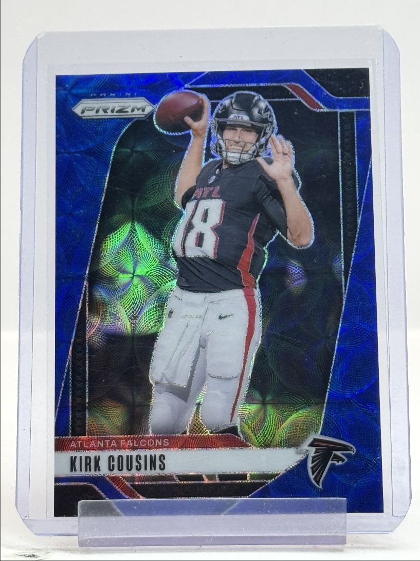 KIRK COUSINS 2024 PANINI PRIZM FOOTBALL BLUE CHOICE FALCONS /14 Q4263