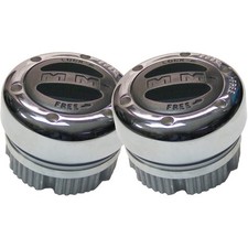 302 Mile Marker Set of 2 Locking Hubs for Chevy Ram Truck Suburban F250 908 Pair