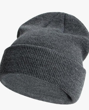 2pk Cozy Cuddle Kids Beanie   Soft Warm Knit Winter Hat for Children Unisex Grey