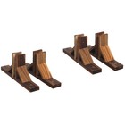 4 pcs Multi-use Fence Support Fence Fixing Base Holder for Small