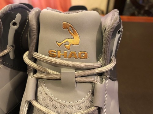 NEW MENS SHAQ Devastator APEX S24 BASKETBALL SHOES Gray Size: 12.0 - Picture 10 of 11