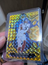 2024 Panini Mosaic - Darius Slayton #165 Reactive Yellow Mosaic Prizm