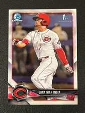 Jonathan India 2018 Bowman Draft 1st Chrome Reds