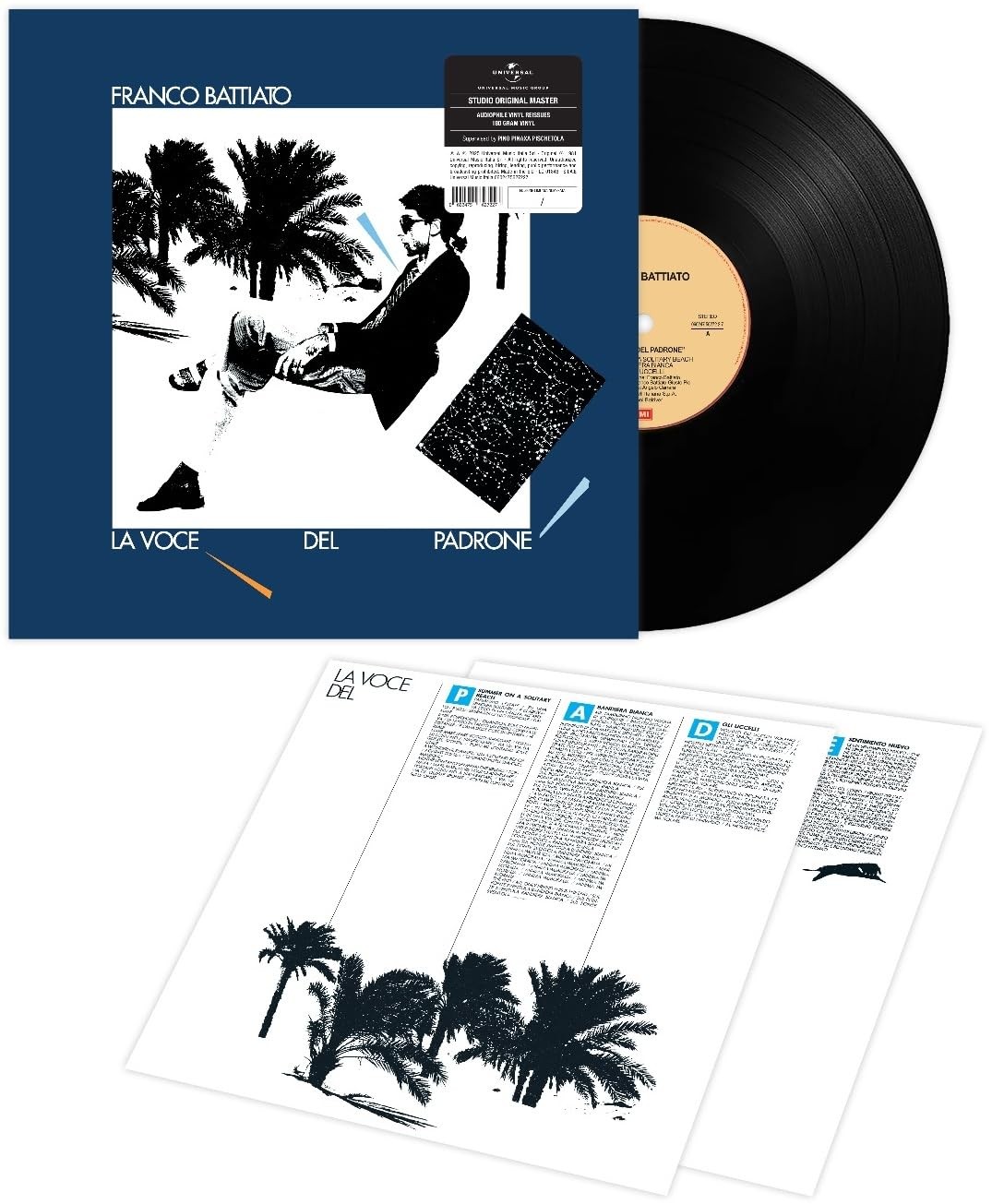 Franco Battiato LA VOCE DEL PADRONE STUDIO ORIGINAL MASTER,  (Vinyl) (UK IMPORT)