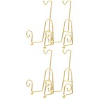 2 Count Tassenregal Teller Aufsteller Kennzeichenhalter Platte Steht