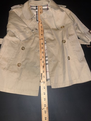 Burberry Baby Trenchcoat Signature Check Futter Größe 12M-18M - Bild 11 von 12