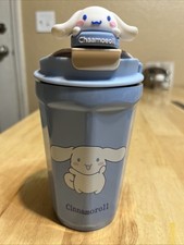 Kawaii Sanrio Anime Cinnamoroll Thermal Cup Tumbler for Drinking Hello Kitty