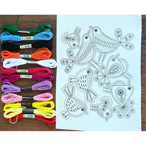 Estabilizador de lavado de impresión para máquina bordado hágalo usted mismo ropa mochila decoración - Imagen 5 de 17