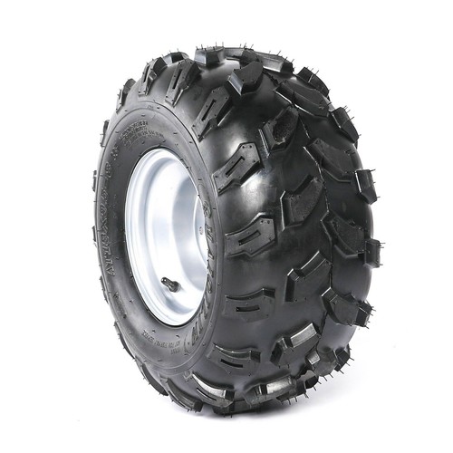 2PC 18x9.50-8 Wheel Tyre Rim 4 Lug FoR ATV UTV Quad Go Kart Buggy Ride on Mower - Picture 2 of 7