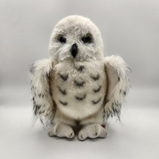 Snowy Owl Plush - Wizard by Douglas Cuddle Toys - White Black 8 tall