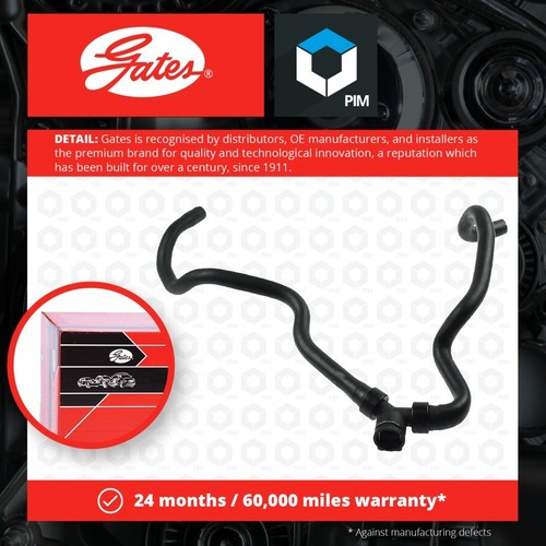 Heater Hose fits OPEL ASTRA J 1.4 2009 on Coolant Gates 13251465 1818499 Quality