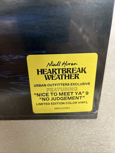 Niall Horan Heartbreak Weather Limited Edition Yellow Vinyl LP New Sealed - Picture 2 of 4
