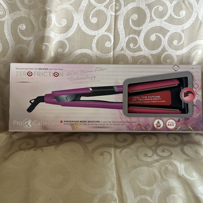 ProCabello Zero Friction Technology Nano Fiber Digital Hair Styler Straightener