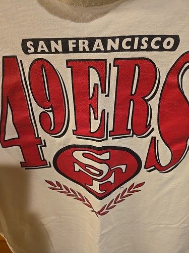 Vintage San Francisco 49ers Bike T-Shirt. Herren groß - Bild 4 von 6