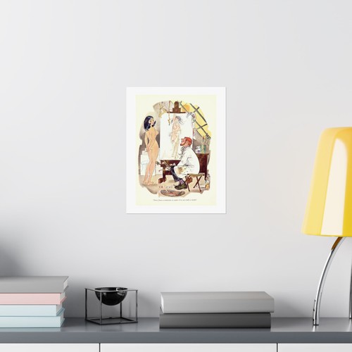 Doug Sneyd Playboy Magazine Cartoon Art Poster Erotic Comic Wall Art Print Gift - Picture 18 of 26