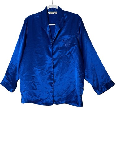 Vintage Victoria’s Secret Gold Label Pajama Set Women’s Small Satin Y2K Relaxed - Picture 3 of 12