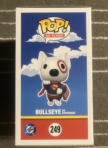 🦴Funko Pop #249 Target Exclusive Bullseye As Superman 2025  - Picture 2 of 6