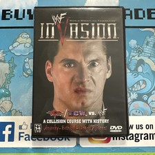 WWF Invasion 2001 DVD - WCW vs. ECW vs. WWF Stone Cold Undertaker