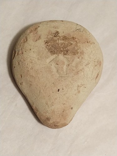 Präkolumbianische Öllampe Artefakt sehr guter Zustand 3" Relief Design leichte Gebrauchsspuren - Bild 18 von 21