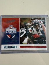2020 Panini Prestige - Worldwide London DeAndre Hopkins Xtra Points Platinum /10
