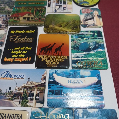 Vintage Fridge Magnets NSW X 19 - Picture 7 of 8