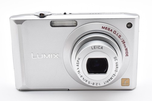 Panasonic Digital Camera Lumix DMC-FX55 Silver Tested Japan 【Mint】 5400 - Picture 2 of 14