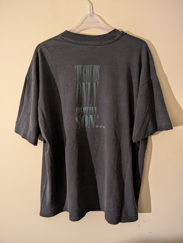 Vintage Jesus Living Epistles What Has God Ever Done For You T Shirt Sz XL FADED - Bild 6 von 8