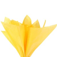 "50 Blatt Geschenk Seiden Papier 20\"X 26\" FüR Dekor DIY Basteln Zitronengelb"