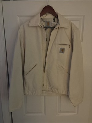 VINTAGE 90s Carhartt JS1207 White Horse Lined Y2K Work