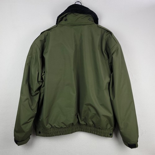 Tact Squad Duty Jacket Adult XL Green Nylon Removeable Liner Collar Style #F1003 - Picture 2 of 19
